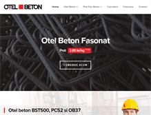 Tablet Screenshot of otel-beton.com